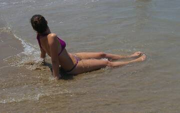 In spiaggia